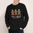 Just Booked For The Holidays Gingerbread Youth Long Sleeve Tee Just Booked For The Holidays Gingerbread Youth Long Sleeve Tee