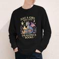 Just a Girl Who Loves Cute Dragons And Books Youth Long Sleeve Tee