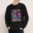 Just a Girl Who Loves Dragons And Books Dragon Youth Long Sleeve Tee Just a Girl Who Loves Dragons And Books Dragon Youth Long Sleeve Tee