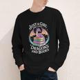 Just A Girl Who Loves Dragons And Books Fantasy Reader Youth Long Sleeve Tee