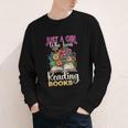 Just A Girl Who Loves Reading Books Youth Long Sleeve Tee