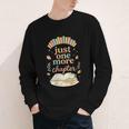 Just One More Chapter Cozy Book Lover Reading & Coffee Youth Long Sleeve Tee