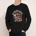 Just One More Chapter Skeleton Reading Cozy Books Youth Long Sleeve Tee Just One More Chapter Skeleton Reading Cozy Books Youth Long Sleeve Tee