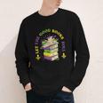 Let The Good Books Roll Mardi Gras Reading Youth Long Sleeve Tee