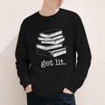 Let's Get Lit Books Youth Long Sleeve Tee