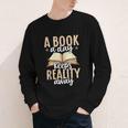 Librarian A Book A Day For Book Lover Reading Library Youth Long Sleeve Tee