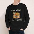 Librarian Of a Free Library Floral Book Lover Youth Long Sleeve Tee Librarian Of a Free Library Floral Book Lover Youth Long Sleeve Tee