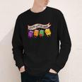 Librarian Let's All Go To The Library Cute Groovy Book Lover Youth Long Sleeve Tee