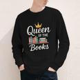 Librarian Queen Of The Books Book Reading Library Youth Long Sleeve Tee Librarian Queen Of The Books Book Reading Library Youth Long Sleeve Tee