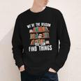 Librarian Reading Books Lover Library Youth Long Sleeve Tee