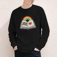 Libraries Are For Everyone Book LGBTQ Ally Gay Pride Month Youth Long Sleeve Tee Libraries Are For Everyone Book LGBTQ Ally Gay Pride Month Youth Long Sleeve Tee