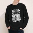 Library Where The Adventures Begin Librarian Book Readers Youth Long Sleeve Tee