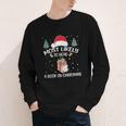 Most Likely To Read A Book On Christmas Love Reading Books Youth Long Sleeve Tee