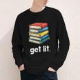 Get Lit With Books Youth Long Sleeve Tee