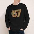 Literary 67 Bookshelf Six Seven Reading Meme Youth Long Sleeve Tee Literary 67 Bookshelf Six Seven Reading Meme Youth Long Sleeve Tee