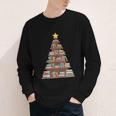 Literary Book Tree Bookish Shelf Art For Avid Readers Youth Long Sleeve Tee Literary Book Tree Bookish Shelf Art For Avid Readers Youth Long Sleeve Tee