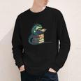 Lizard Reading Book Librarian Bookworm Reader Read Youth Long Sleeve Tee Lizard Reading Book Librarian Bookworm Reader Read Youth Long Sleeve Tee