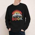 Take A Look It's In A Book Reading Book Vintage Rainbow Youth Long Sleeve Tee