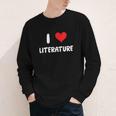 I Love Literature Heart Books Writing Reading Read Write Youth Long Sleeve Tee I Love Literature Heart Books Writing Reading Read Write Youth Long Sleeve Tee