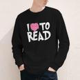 I LOVE TO READ Reading Books Bookworm Library Day Novelty Youth Long Sleeve Tee I LOVE TO READ Reading Books Bookworm Library Day Novelty Youth Long Sleeve Tee