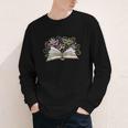 Mardi Gras Book Librarian Author Purple Beads Youth Long Sleeve Tee Mardi Gras Book Librarian Author Purple Beads Youth Long Sleeve Tee