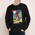Marvel Comics Deadpool Vintage Book Art Youth Long Sleeve Tee