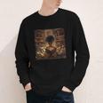 Melanin Afro Women Educated Reading Book History Youth Long Sleeve Tee