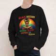 Melanin Honoring Past Inspiring Pride Book Month Youth Long Sleeve Tee