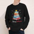 Merry Bookmas Book Christmas Tree Lights Xmas Men Women Kids Youth Long Sleeve Tee Merry Bookmas Book Christmas Tree Lights Xmas Men Women Kids Youth Long Sleeve Tee