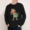 Monkey With a Book Youth Long Sleeve Tee