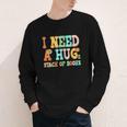I Need A Huge Stack Of Books Reading Bookworm Joke Youth Long Sleeve Tee