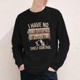 I Have No Shelf Control Book Lover Bookworms Youth Long Sleeve Tee