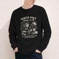 North Pole Book Club Christmas Elf Bookish Retro Graphic Youth Long Sleeve Tee North Pole Book Club Christmas Elf Bookish Retro Graphic Youth Long Sleeve Tee