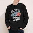 Nothing Beats Reading Rock Paper Scissors Book Lover Youth Long Sleeve Tee Nothing Beats Reading Rock Paper Scissors Book Lover Youth Long Sleeve Tee