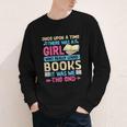 Once Upon A Time There Was A Girl Who Really Loved Books It Youth Long Sleeve Tee Once Upon A Time There Was A Girl Who Really Loved Books It Youth Long Sleeve Tee
