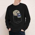 Otter Cute Read Reading Book Librarian Across America Kids Youth Long Sleeve Tee