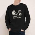 You Otter Read More Books Cute Otter Book Lover Youth Long Sleeve Tee You Otter Read More Books Cute Otter Book Lover Youth Long Sleeve Tee