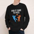 And It Came To Pass Book Of Mormon LDS Missionary Youth Long Sleeve Tee