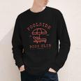 Poolside Book Club Summer Reading Book Lover Swimming Shirt Men Women Youth Long Sleeve Tee