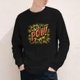 POW Comic Book Retro Artwork – Cartoon Collector Youth Long Sleeve Tee