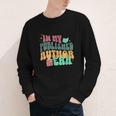 In My Published Author Era Cute Book Lover Writer Retro Tee Youth Long Sleeve Tee