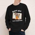 Quiet Girl Loud Imagination Book Lover Bookworm Reader Youth Long Sleeve Tee Quiet Girl Loud Imagination Book Lover Bookworm Reader Youth Long Sleeve Tee