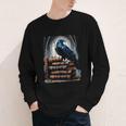 Raven On A Stack Of Books Wisdom Of Odin Youth Long Sleeve Tee Raven On A Stack Of Books Wisdom Of Odin Youth Long Sleeve Tee