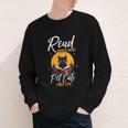 Read Banned Books Pet Cats Fight Evil Read Banned Reader Youth Long Sleeve Tee