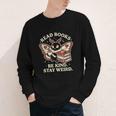 Read Books Be Kind Stay Weird Moth Coffee Lover Reading Youth Long Sleeve Tee Read Books Be Kind Stay Weird Moth Coffee Lover Reading Youth Long Sleeve Tee
