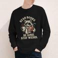 Read Books Be Kind Stay Weird Raccoon Coffee Lover Reading Youth Long Sleeve Tee Read Books Be Kind Stay Weird Raccoon Coffee Lover Reading Youth Long Sleeve Tee