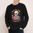 Read Books Lover Bookworm Cute Reading Just One More Chapter Youth Long Sleeve Tee