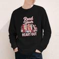 Read Your Heart Out Book Lover Reading Enthusiasts Floral Youth Long Sleeve Tee Read Your Heart Out Book Lover Reading Enthusiasts Floral Youth Long Sleeve Tee