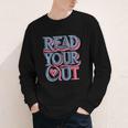 Read Your Heart Out Cute Teacher Reading Book Love Bookworm Youth Long Sleeve Tee Read Your Heart Out Cute Teacher Reading Book Love Bookworm Youth Long Sleeve Tee