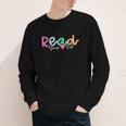 Read Your Heart Out Reading Librarian Book Across America Youth Long Sleeve Tee Read Your Heart Out Reading Librarian Book Across America Youth Long Sleeve Tee